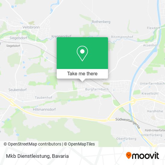 Mkb Dienstleistung map