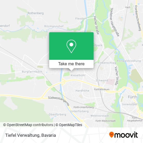 Tiefel Verwaltung map