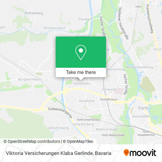 Viktoria Versicherungen Klaba Gerlinde map