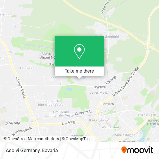 Asolvi Germany map