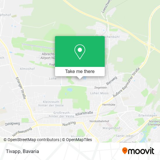 Tivapp map