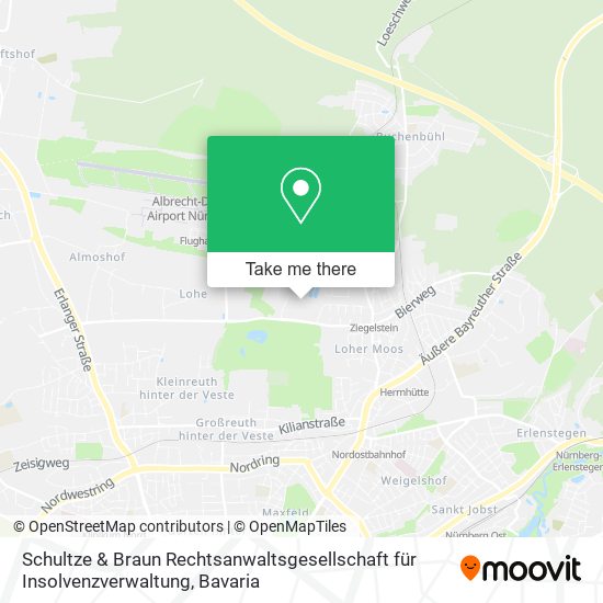 Schultze & Braun Rechtsanwaltsgesellschaft für Insolvenzverwaltung map