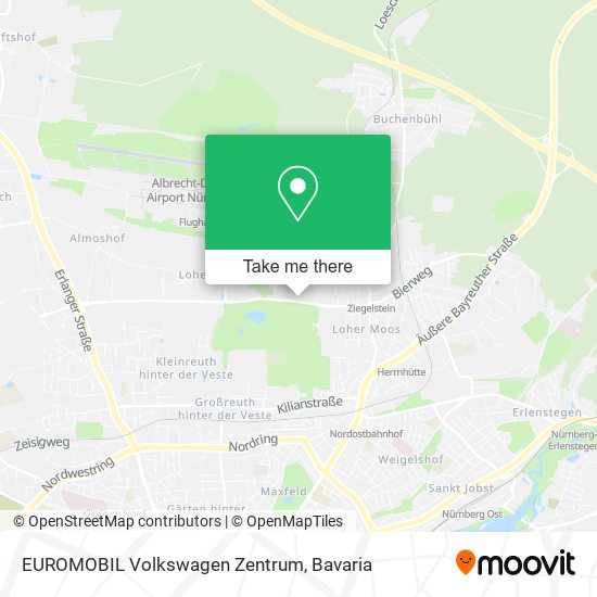 EUROMOBIL Volkswagen Zentrum map