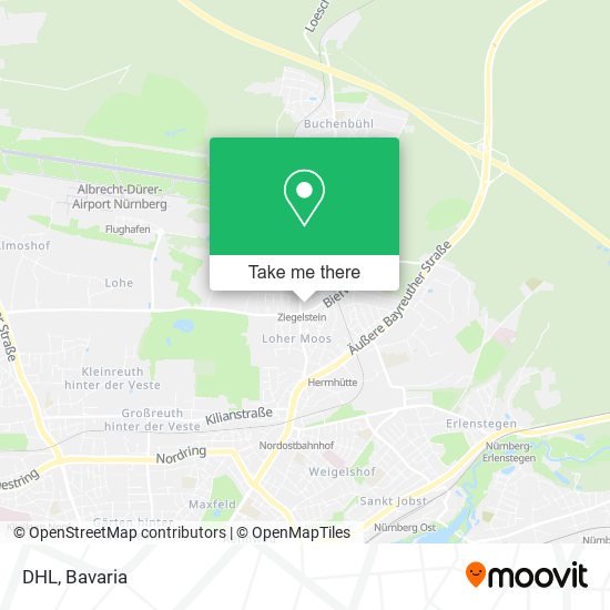 Карта DHL