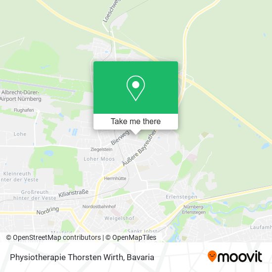 Physiotherapie Thorsten Wirth map