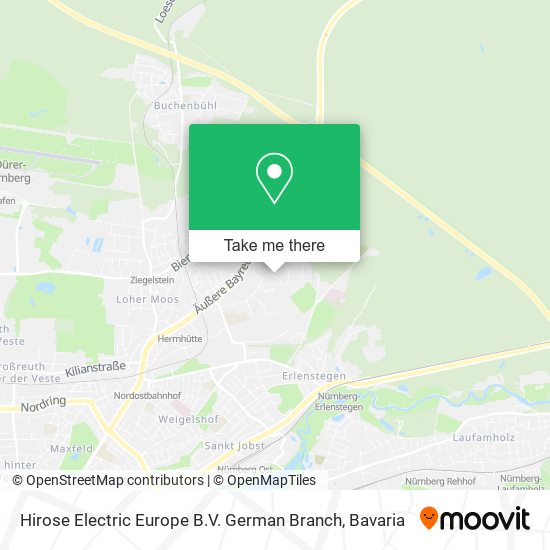 Hirose Electric Europe B.V. German Branch map