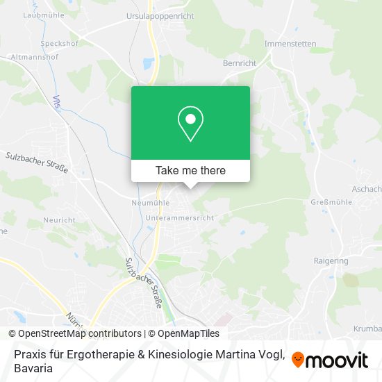 Praxis für Ergotherapie & Kinesiologie Martina Vogl map