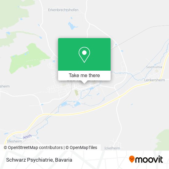 Schwarz Psychiatrie map