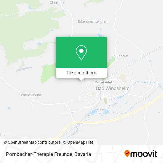 Карта Pörnbacher-Therapie Freunde