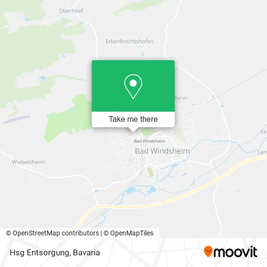 Карта Hsg Entsorgung