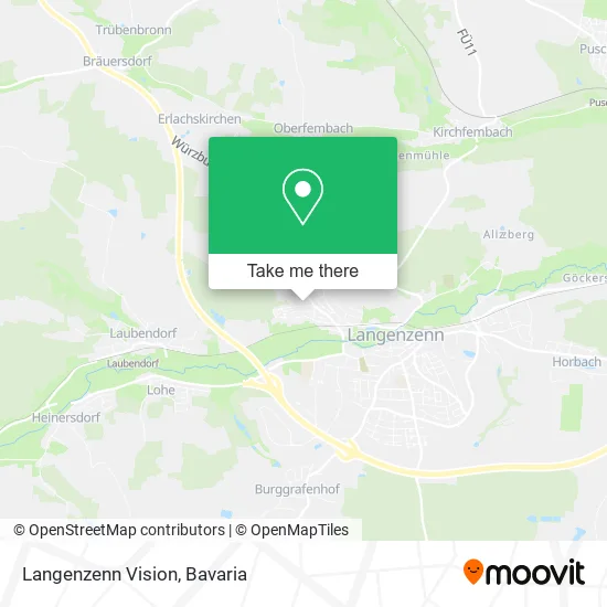 Карта Langenzenn Vision