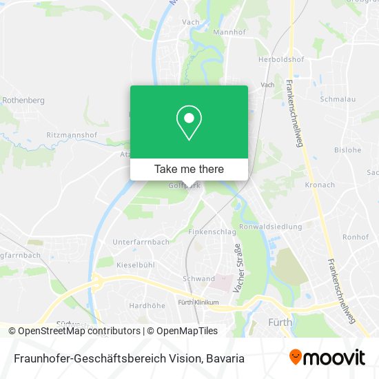 Fraunhofer-Geschäftsbereich Vision map