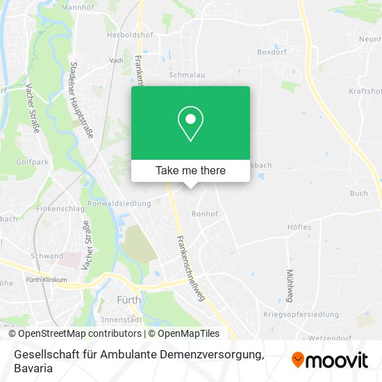 Gesellschaft für Ambulante Demenzversorgung map