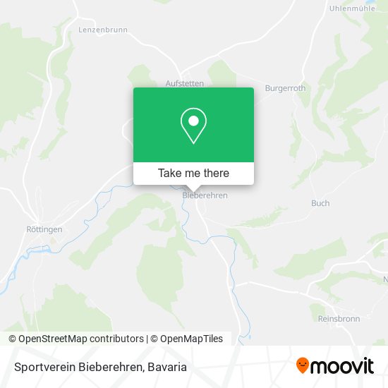 Sportverein Bieberehren map