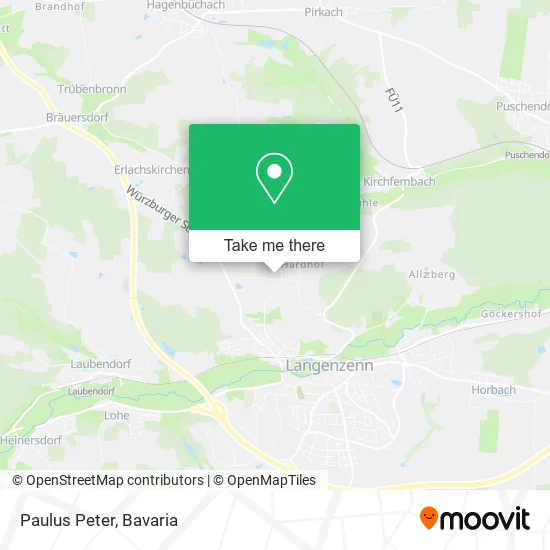 Карта Paulus Peter