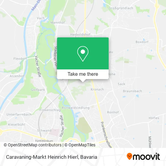 Карта Caravaning-Markt Heinrich Hierl