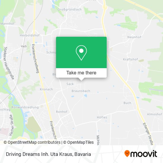 Driving Dreams Inh. Uta Kraus map