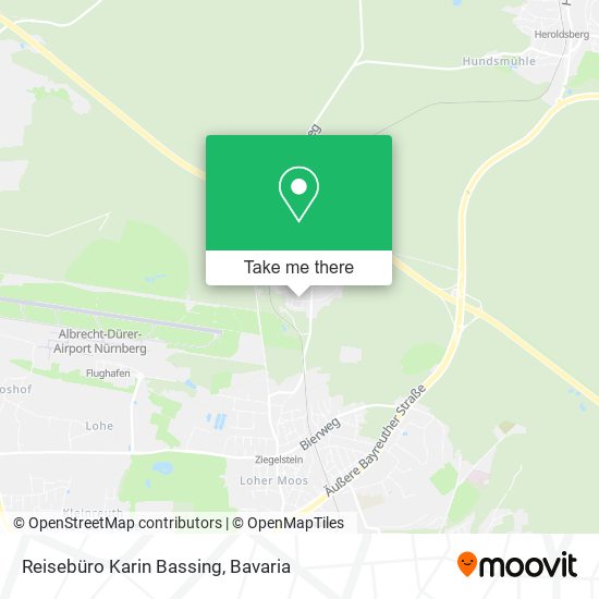 Reisebüro Karin Bassing map