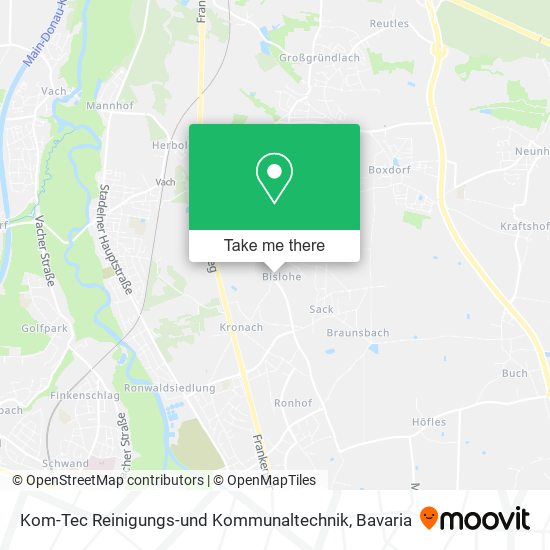 Kom-Tec Reinigungs-und Kommunaltechnik map