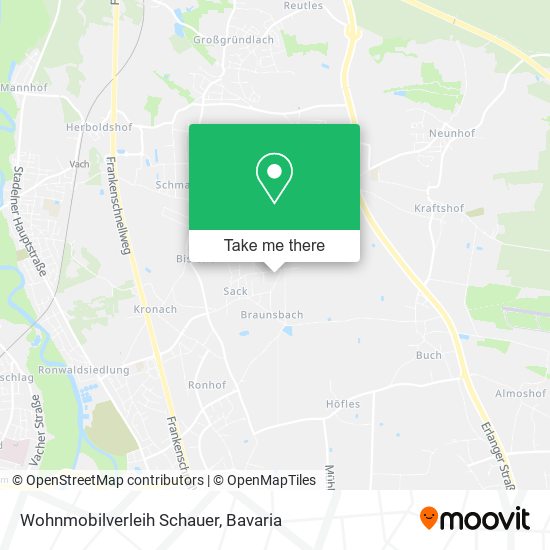 Wohnmobilverleih Schauer map