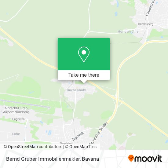 Bernd Gruber Immobilienmakler map