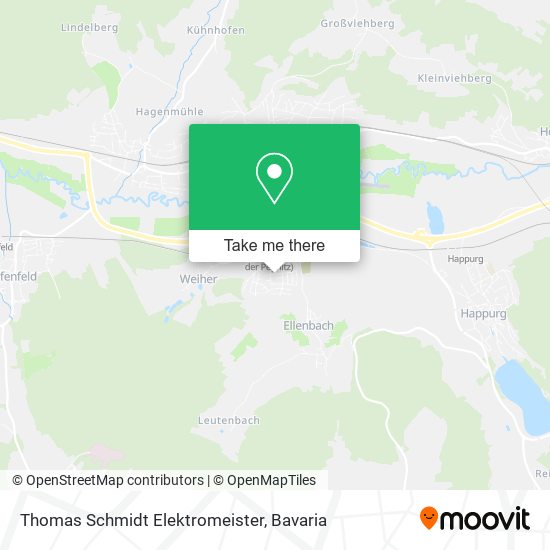 Thomas Schmidt Elektromeister map