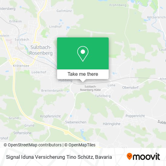 Карта Signal Iduna Versicherung Tino Schütz