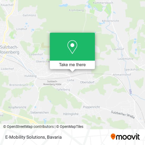 Карта E-Mobility Solutions