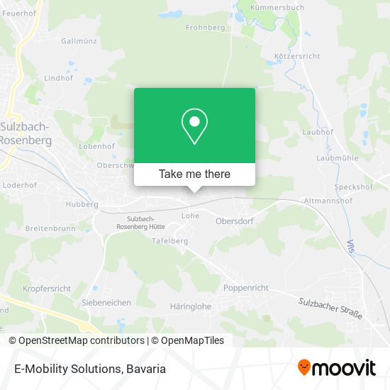 E-Mobility Solutions map