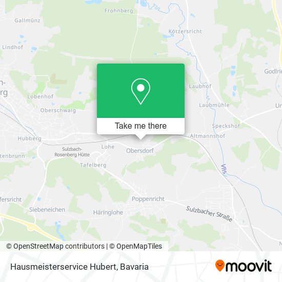 Hausmeisterservice Hubert map