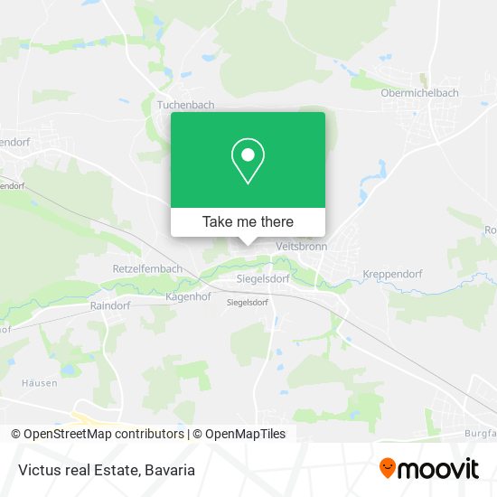 Victus real Estate map