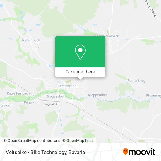 Veitsbike - Bike Technology map