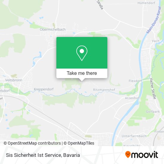 Sis Sicherheit Ist Service map