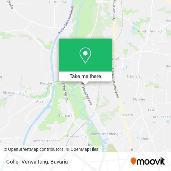 Goller Verwaltung map