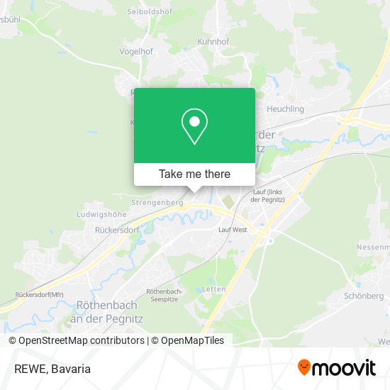 REWE map