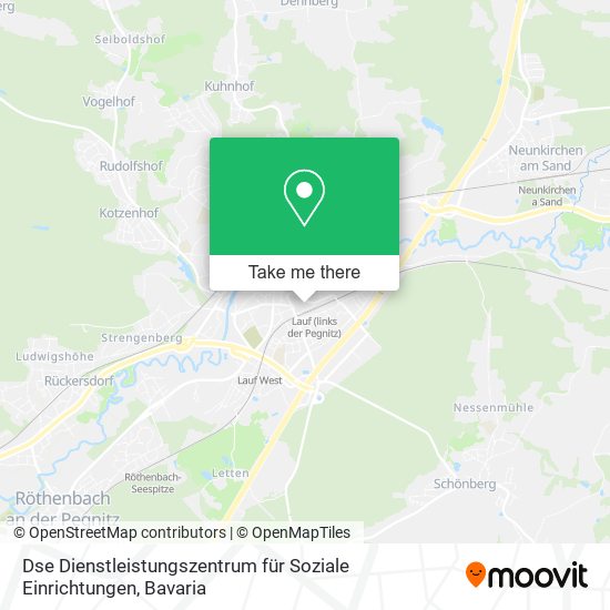 Dse Dienstleistungszentrum für Soziale Einrichtungen map