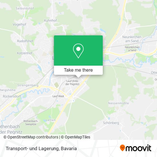 Transport- und Lagerung map