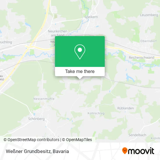 Карта Weßner Grundbesitz