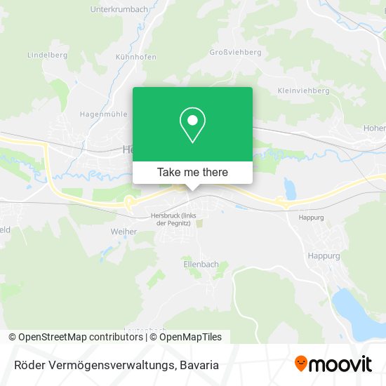 Röder Vermögensverwaltungs map