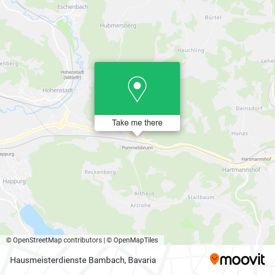 Hausmeisterdienste Bambach map