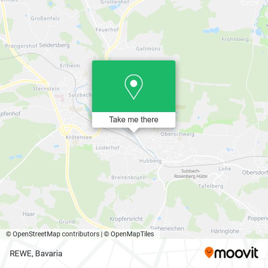 REWE map