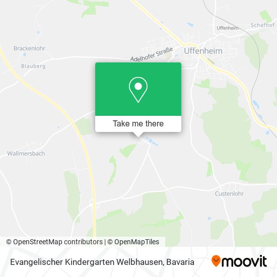 Карта Evangelischer Kindergarten Welbhausen