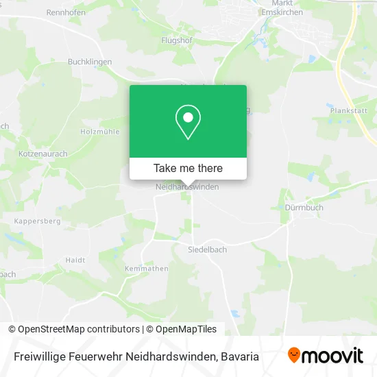 Карта Freiwillige Feuerwehr Neidhardswinden