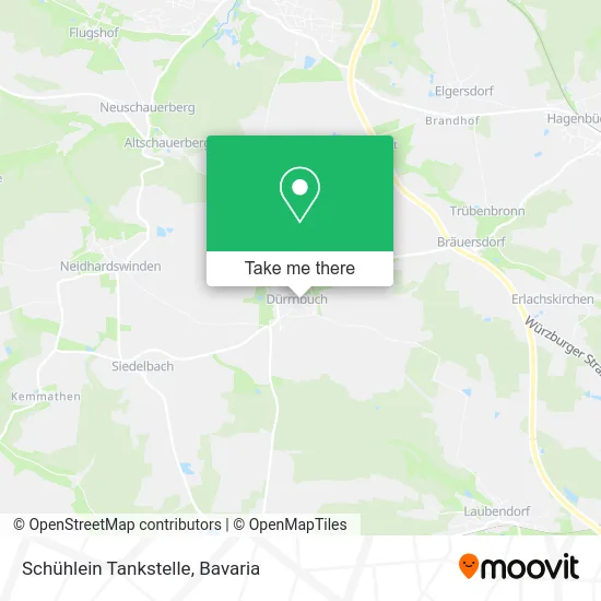 Карта Schühlein Tankstelle