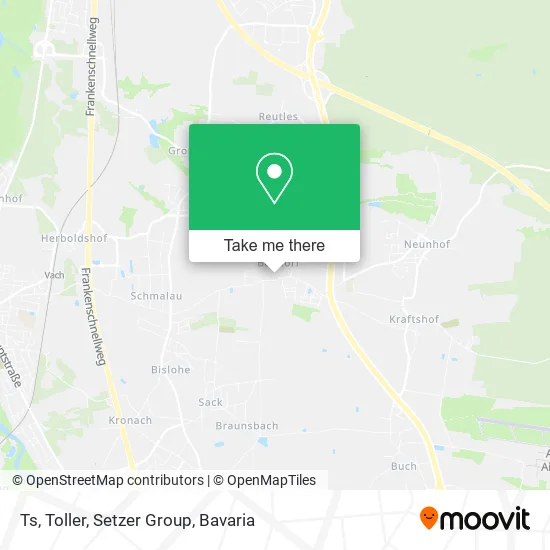 Карта Ts, Toller, Setzer Group
