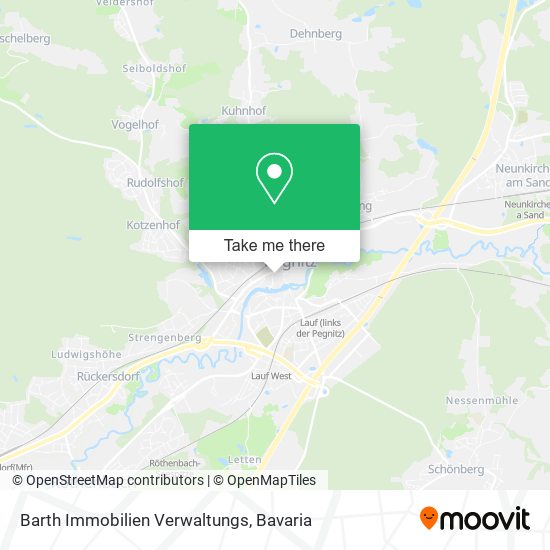 Barth Immobilien Verwaltungs map