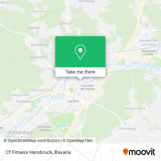 Cf Fitness Hersbruck map