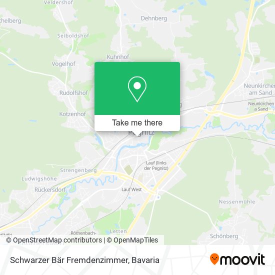 Schwarzer Bär Fremdenzimmer map