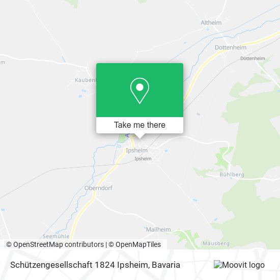 Schützengesellschaft 1824 Ipsheim map