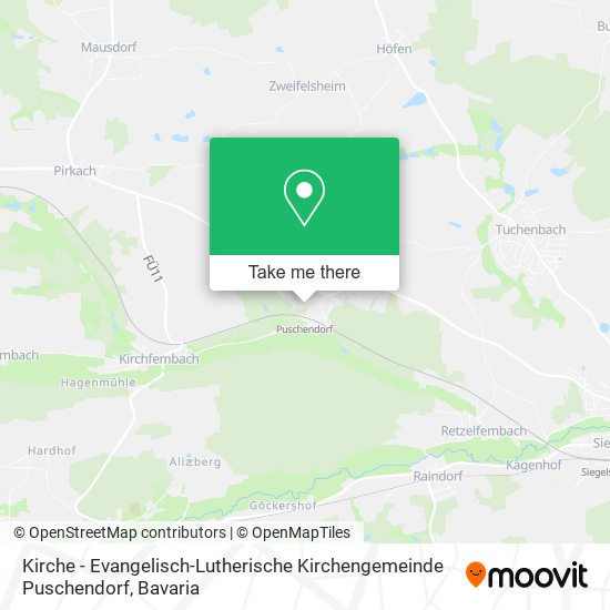 Kirche - Evangelisch-Lutherische Kirchengemeinde Puschendorf map